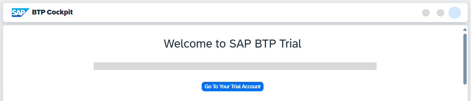 Trial global account